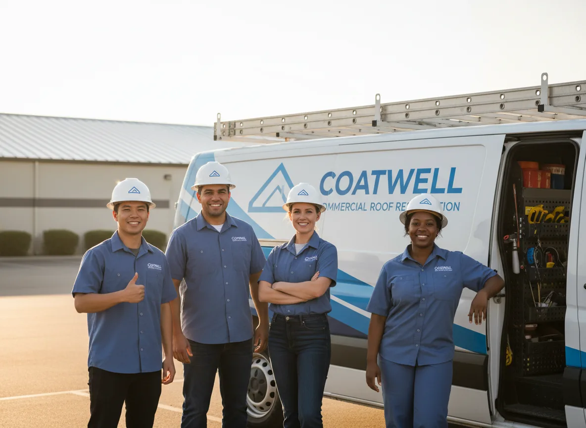 Commercial roof coating company in Spencer, ID
